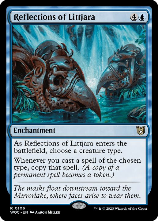 Reflections of Littjara in the group Magic the Gathering / Types / Enchantment / Enchantment at Proxyprinters.com (79751)