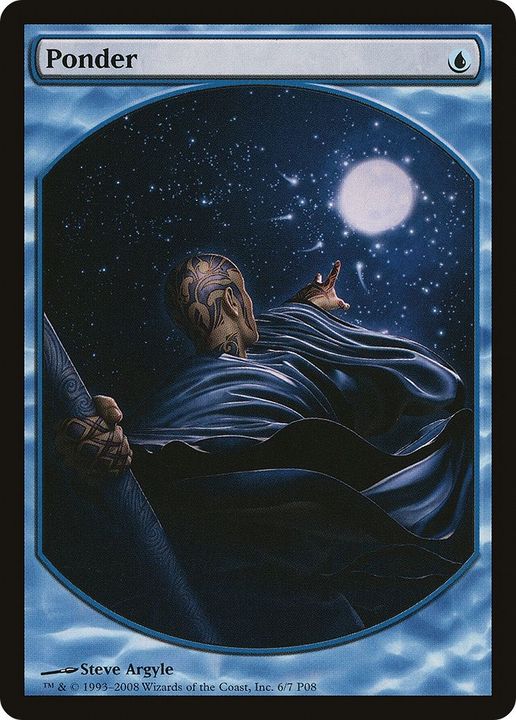 Ponder in the group Magic the Gathering / Types / Colors / Blue at Proxyprinters.com (7977)