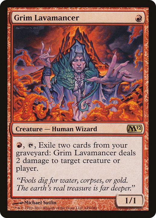 Grim Lavamancer in the group Magic the Gathering / Types / Creatures / Wizard at Proxyprinters.com (79785)