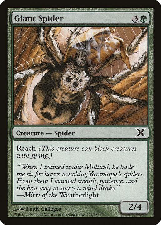 Giant Spider in the group Magic the Gathering / Types / Colors / Green at Proxyprinters.com (79787)