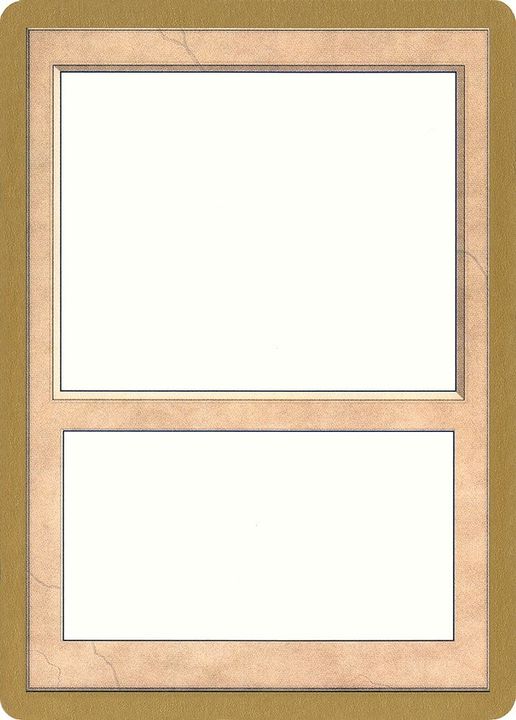 Blank Card in the group Magic the Gathering / Sets / World Championship Decks 1999 at Proxyprinters.com (7979)