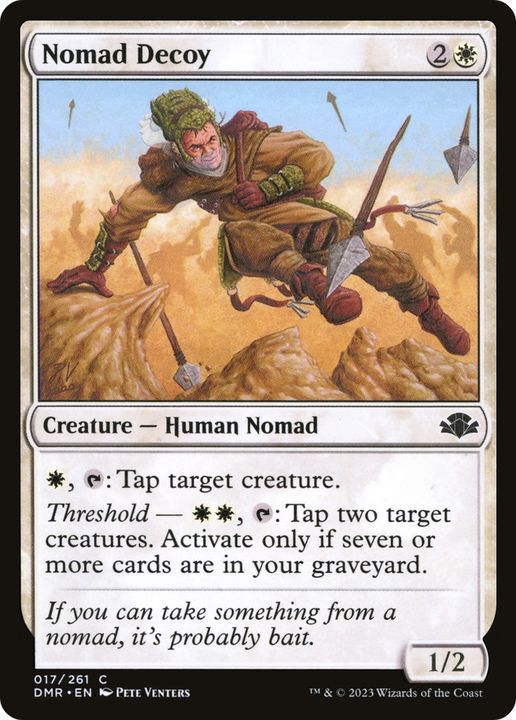 Nomad Decoy in the group Magic the Gathering / Types / Colors / White at Proxyprinters.com (79791)