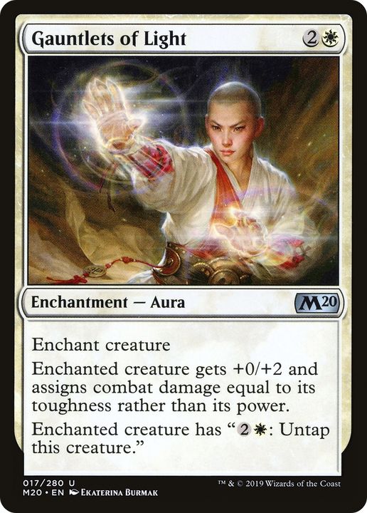 Gauntlets of Light in the group Magic the Gathering / Types / Colors / White at Proxyprinters.com (79803)