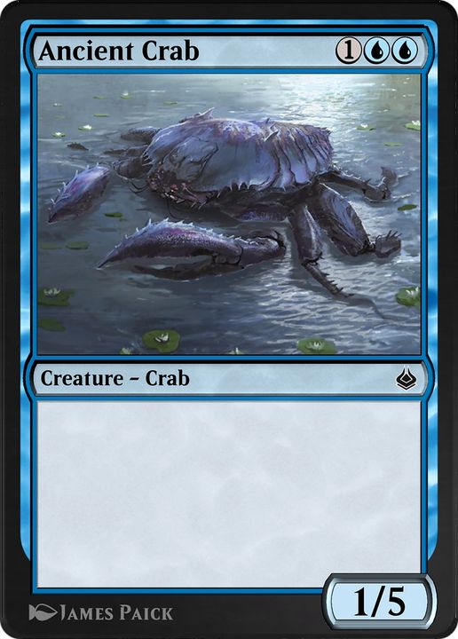 Ancient Crab in the group Magic the Gathering / Types / Colors / Blue at Proxyprinters.com (79805)