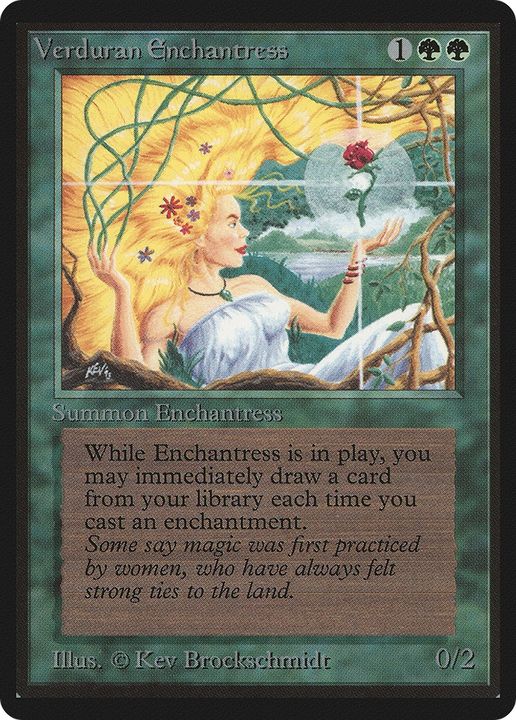 Verduran Enchantress in the group Magic the Gathering / Types / Colors / Green at Proxyprinters.com (79871)