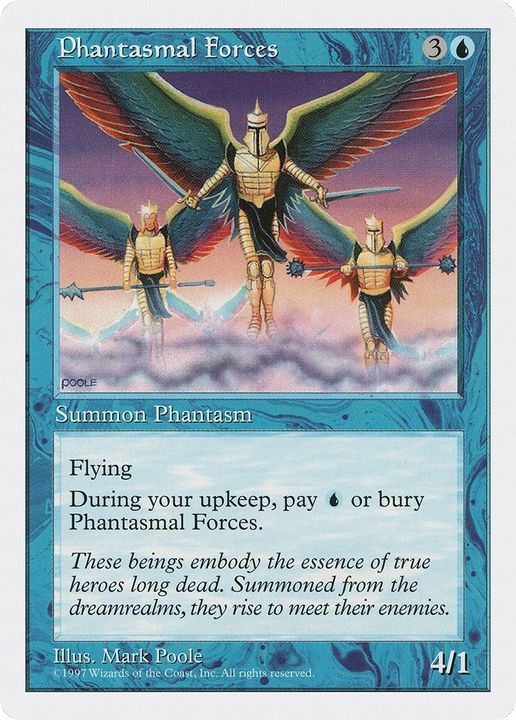 Phantasmal Forces in the group Magic the Gathering / Sets / Fifth Edition at Proxyprinters.com (799)