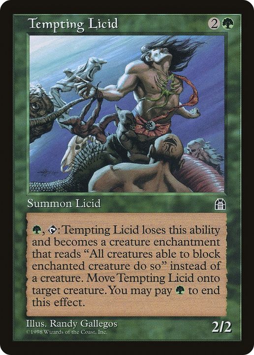 Tempting Licid in the group Magic the Gathering / Types / Colors / Green at Proxyprinters.com (79960)