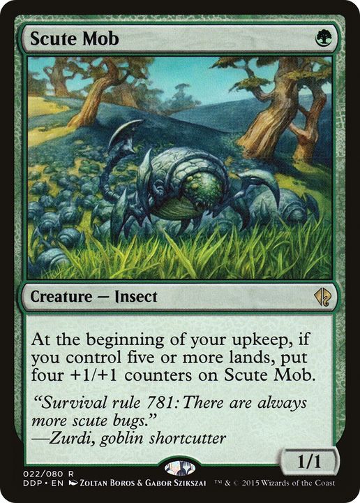 Scute Mob in the group Magic the Gathering / Types / Colors / Green at Proxyprinters.com (79971)