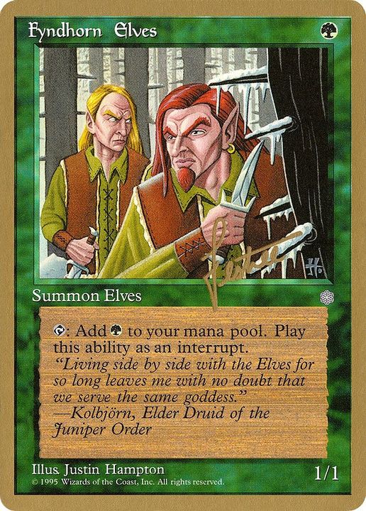 Fyndhorn Elves in the group Magic the Gathering / Types / Creatures / Elf at Proxyprinters.com (7998)