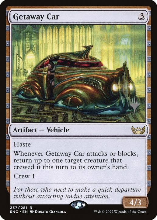 Getaway Car in the group Magic the Gathering / Types / Artifacts / Artifact at Proxyprinters.com (79983)