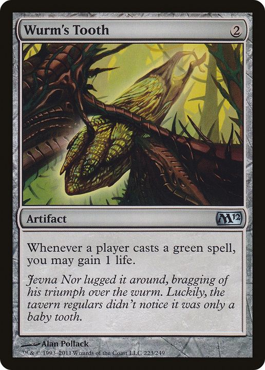 Wurm's Tooth in the group Magic the Gathering / Types / Artifacts / Artifact at Proxyprinters.com (79987)