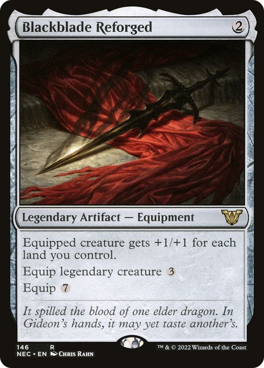 Blackblade Reforged in the group Magic the Gathering / Sets / Neon Dynasty Commander at Proxyprinters.com (79993)