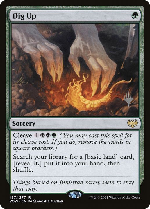 Dig Up in the group Magic the Gathering / Types / Colors / Green at Proxyprinters.com (79999)