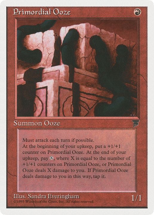 Primordial Ooze in the group Magic the Gathering / Types / Colors / Red at Proxyprinters.com (80025)