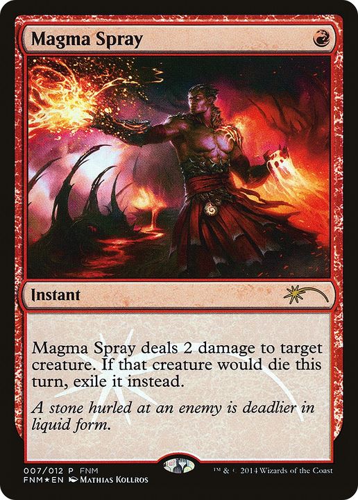 Magma Spray in the group Magic the Gathering / Types / Colors / Red at Proxyprinters.com (80035)