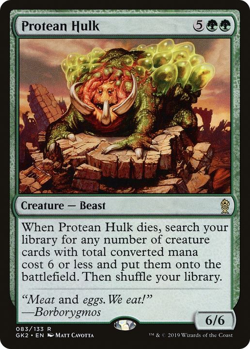 Protean Hulk in the group Magic the Gathering / Types / Colors / Green at Proxyprinters.com (80047)