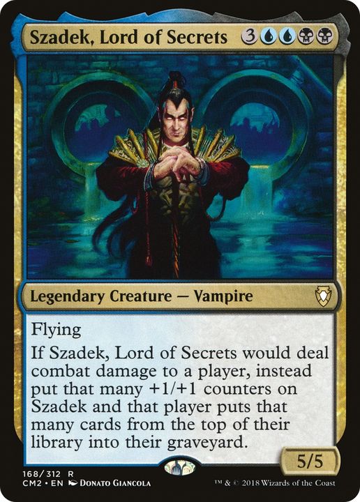 Szadek, Lord of Secrets in the group Magic the Gathering / Types / Colors / Multicolors / B, U at Proxyprinters.com (80057)