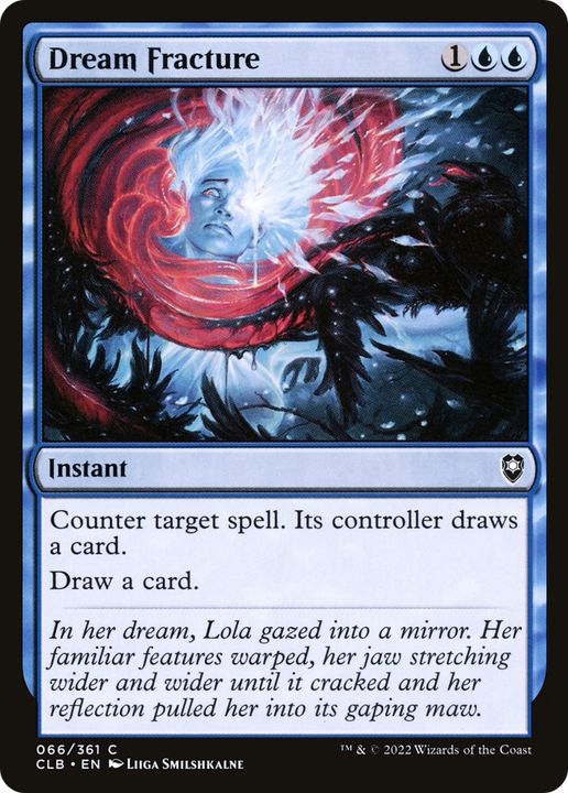 Dream Fracture in the group Magic the Gathering / Types / Colors / Blue at Proxyprinters.com (80060)