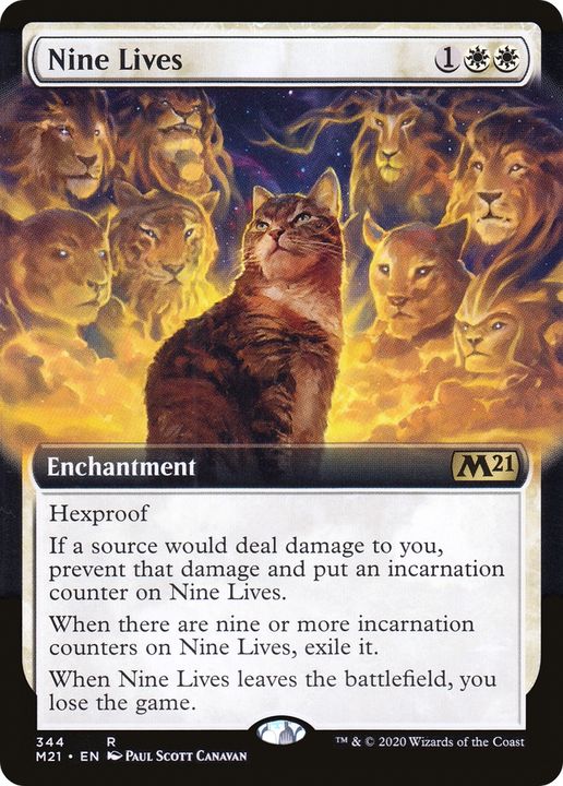 Nine Lives in the group Magic the Gathering / Types / Enchantment / Enchantment at Proxyprinters.com (80083)