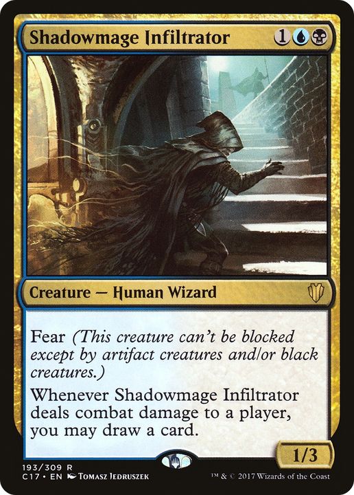 Shadowmage Infiltrator in the group Magic the Gathering / Types / Colors / Multicolors / B, U at Proxyprinters.com (80094)