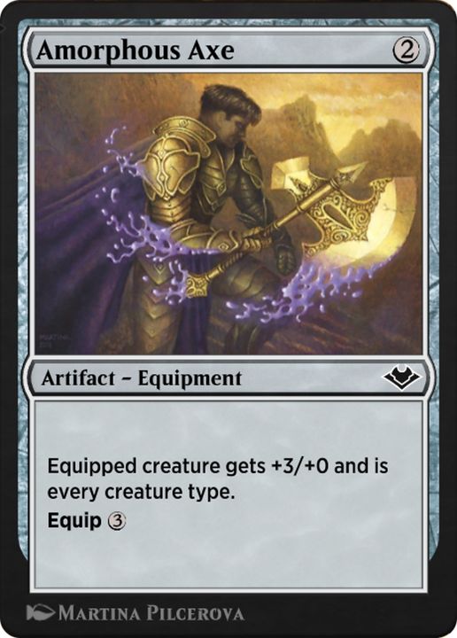 Amorphous Axe in the group Magic the Gathering / Types / Artifacts / Artifact at Proxyprinters.com (80098)