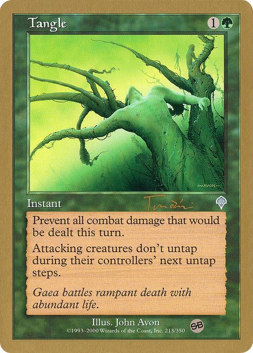 Tangle in the group Magic the Gathering / Types / Colors / Green at Proxyprinters.com (80114)