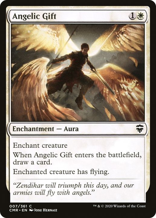 Angelic Gift in the group Magic the Gathering / Types / Colors / White at Proxyprinters.com (80162)