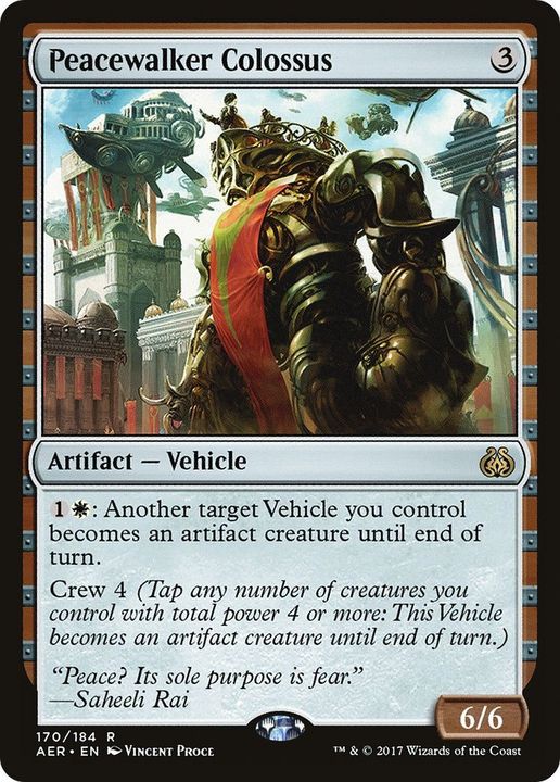 Peacewalker Colossus in the group Magic the Gathering / Sets / Aether Revolt at Proxyprinters.com (8018)