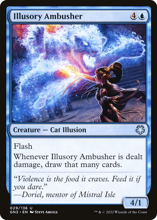 Illusory Ambusher in the group Magic the Gathering / Sets / Gatecrash Promos at Proxyprinters.com (80183)