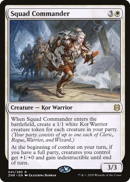 Squad Commander in the group Magic the Gathering / Types / Creatures / Warrior at Proxyprinters.com (802)