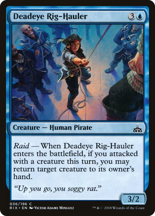 Deadeye Rig-Hauler in the group Magic the Gathering / Sets / RNA Guild Kit at Proxyprinters.com (80229)