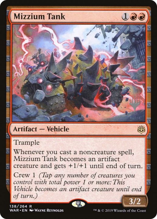 Mizzium Tank in the group Magic the Gathering / Types / Artifacts / Artifact at Proxyprinters.com (8023)