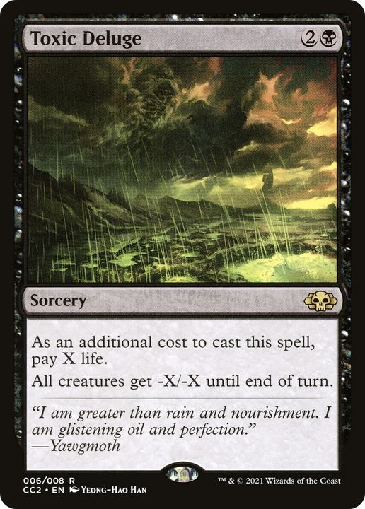 Toxic Deluge in the group Magic the Gathering / Types / Colors / Black at Proxyprinters.com (80232)