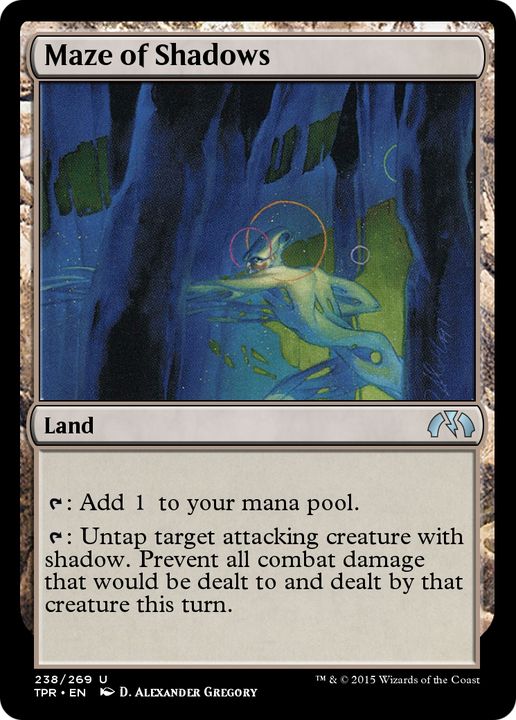 Maze of Shadows in the group Magic the Gathering / Sets / Tempest Remastered at Proxyprinters.com (80245)