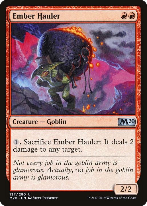 Ember Hauler in the group Magic the Gathering / Types / Creatures / Goblin at Proxyprinters.com (8026)