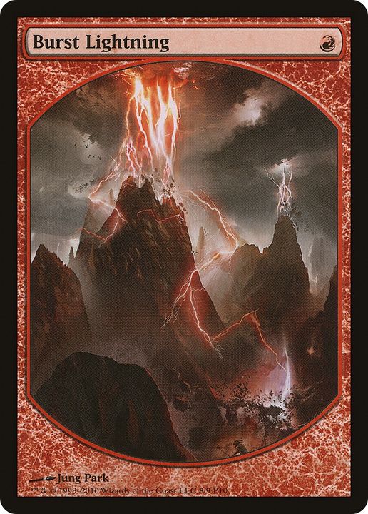 Burst Lightning in the group Magic the Gathering / Types / Colors / Red at Proxyprinters.com (80274)