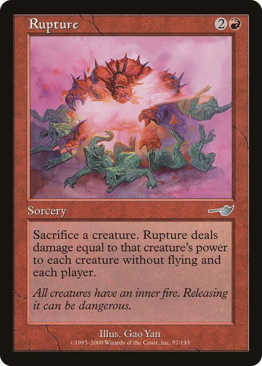 Rupture in the group Magic the Gathering / Types / Colors / Red at Proxyprinters.com (80275)