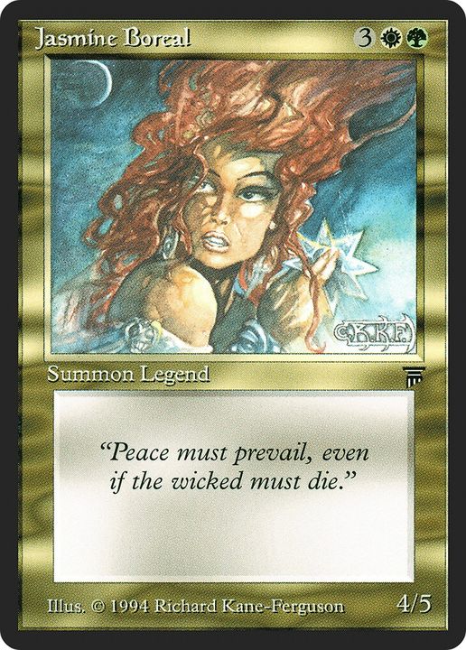 Jasmine Boreal in the group Magic the Gathering / Types / Colors / Multicolors / G, W at Proxyprinters.com (80321)