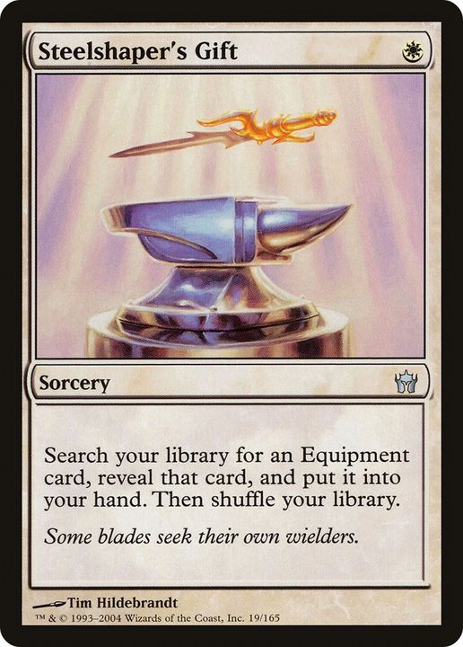 Steelshaper's Gift in the group Magic the Gathering / Types / Colors / White at Proxyprinters.com (80327)