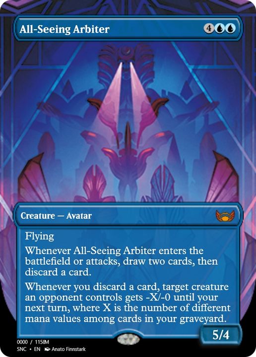 All-Seeing Arbiter in the group Magic the Gathering / Types / Colors / Blue at Proxyprinters.com (80344)