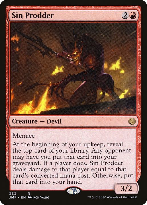 Sin Prodder in the group Magic the Gathering / Types / Colors / Red at Proxyprinters.com (80358)