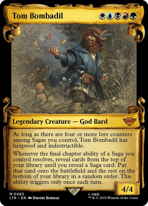 Tom Bombadil in the group Magic the Gathering / Types / Colors / Multicolors / B, G, R, U, W at Proxyprinters.com (80402)