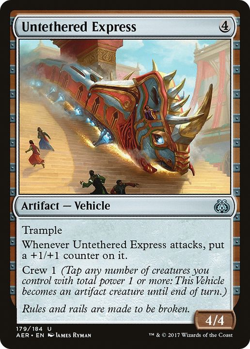 Untethered Express in the group Magic the Gathering / Sets / Aether Revolt at Proxyprinters.com (80413)