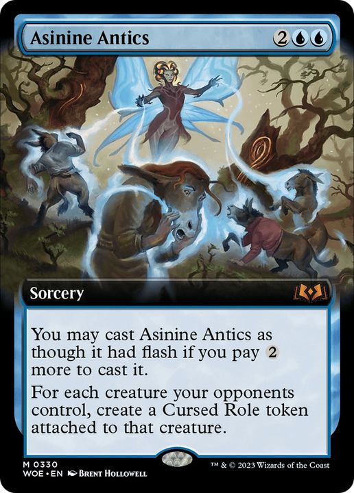 Asinine Antics in the group Magic the Gathering / Types / Colors / Blue at Proxyprinters.com (80417)