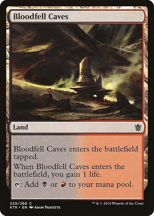 Bloodfell Caves in the group Magic the Gathering / Types / Colors / Colorless at Proxyprinters.com (8046)