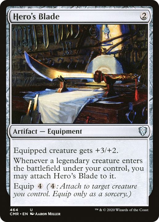 Hero's Blade in the group Magic the Gathering / Types / Artifacts / Artifact at Proxyprinters.com (80480)