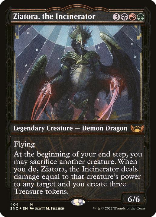 Ziatora, the Incinerator in the group Magic the Gathering / Sets / Streets of New Capenna at Proxyprinters.com (80482)