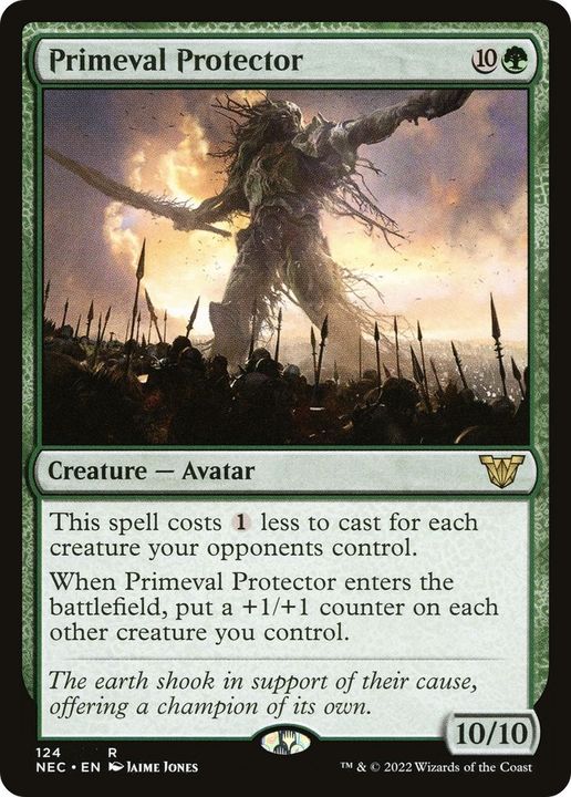 Primeval Protector in the group Magic the Gathering / Types / Colors / Green at Proxyprinters.com (8049)