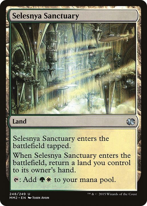 Selesnya Sanctuary in the group Magic the Gathering / Types / Colors / Colorless at Proxyprinters.com (80495)