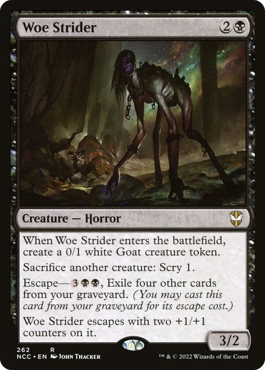 Woe Strider in the group Magic the Gathering / Types / Colors / Black at Proxyprinters.com (80504)